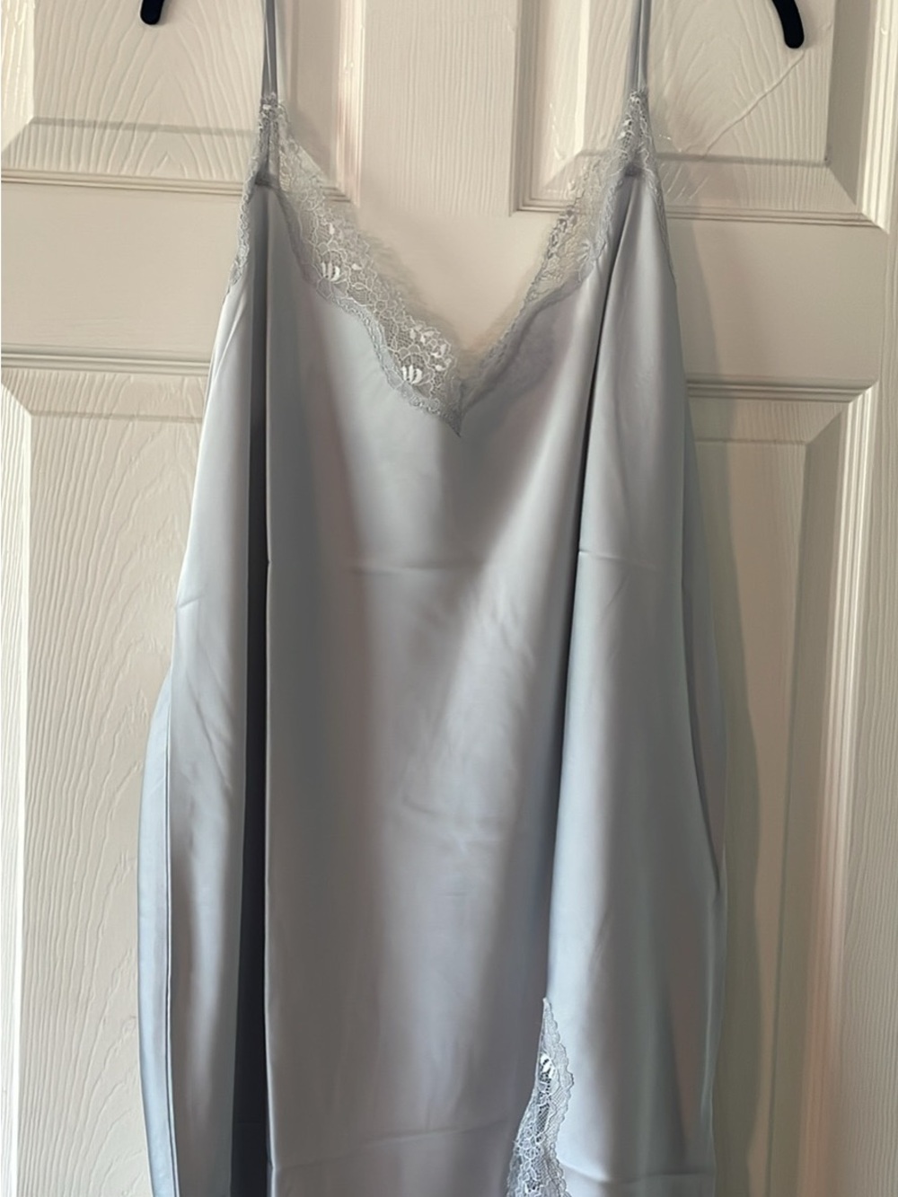 INC International Concepts Silver-Lace Slip Chemise